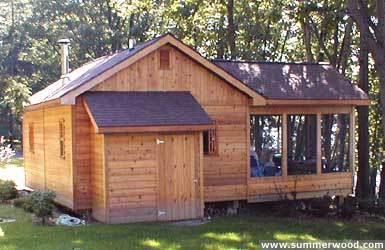 Kepler creek 24x24 cabins with dormer in Watkins Glen New York. ID number 836-5