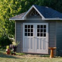 Sonoma 7x9 cabins with double doors in Mokena Illinois. ID number 223820-1