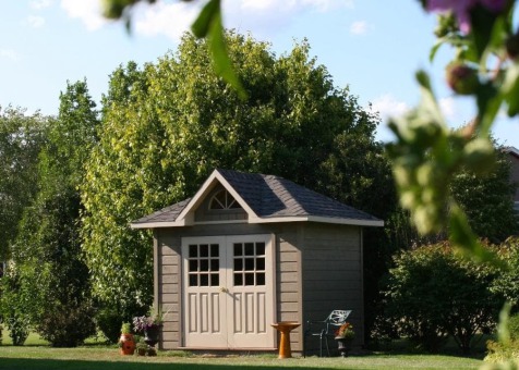 Sonoma 7x9 cabins with double doors in Mokena Illinois. ID number 223820-2