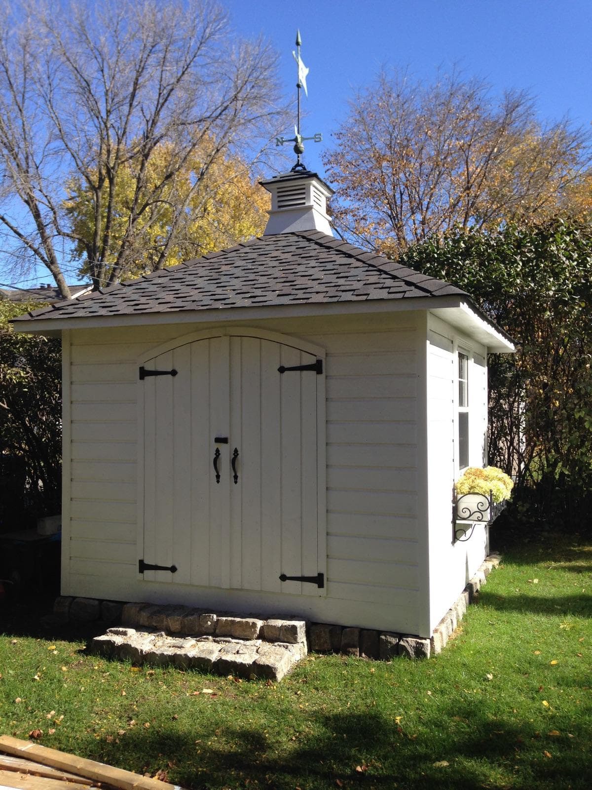 Sonoma 10x10 garden shed with cupola in St Paul Minnesota. ID number 220668-4