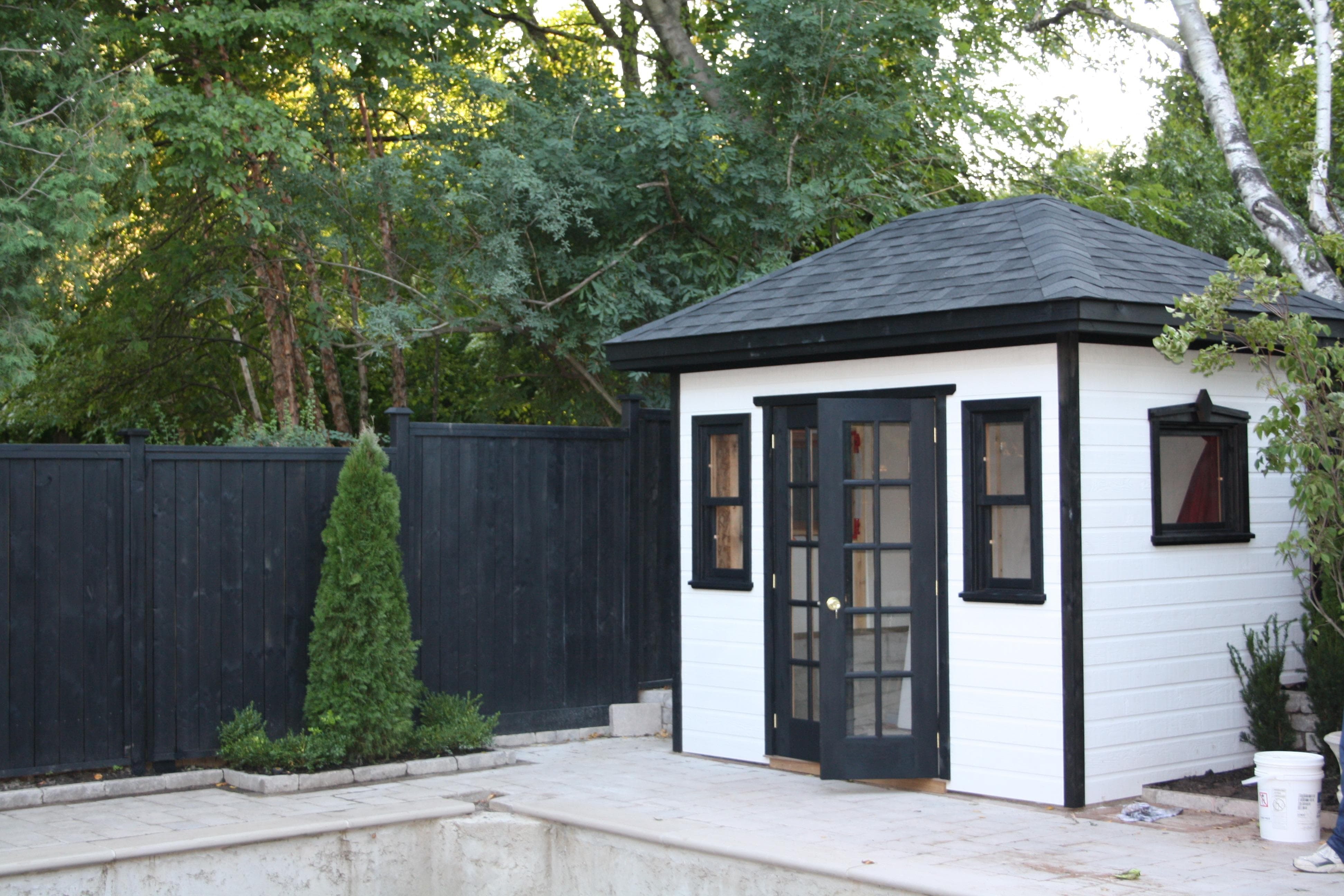 Sonoma 7x12 garden shed with double doors in Toronto Ontario. ID number 134985-3
