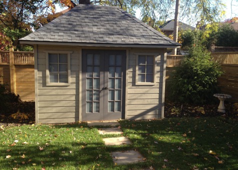 Sonoma 8x12 garden shed with standard fixed window In Toronto Ontario. ID number 200534-1