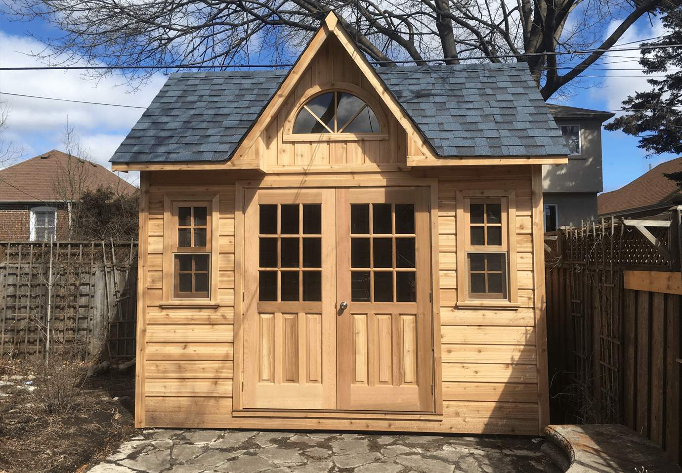 Copper creek 8x10 garden shed with double door in Toronto Ontario. ID number 217231-4