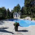 Copper Creek 9x12 pool house with roof boards in Richmond Hill Ontario. ID number 181830-3