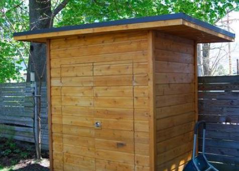 cedar dune shed 5x7 with concealed double doors in Becon, New York. ID number 202499-2