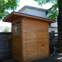 cedar dune shed 5x7 with concealed double doors in Becon, New York. ID number 202499-3