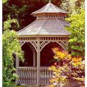 Victorian gazebo 10 ft with cupola. ID number 5780-1.