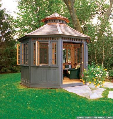 San cristobal pool house 12ft with double french doors in Mississauga Ontario. ID number 414-2.