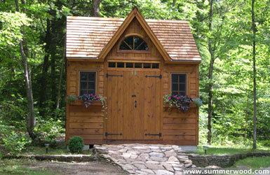 Telluride Garden Shed 10 x 14 with double doors in Dervish Ohio. ID number 532-2