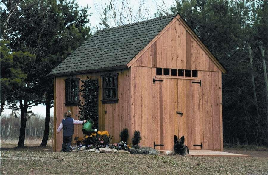 Telluride garden shed 10x12 with double doors in Duluth Minnesota. ID number 64-1.