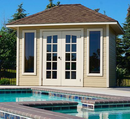 Backyard Sonoma Pool cabana Kit - Summerwood Products