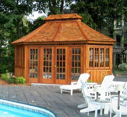 Champlain Prefab Gazebo Kit - Summerwood Products