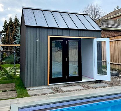 Mini Oban Pool Cabana DIY kit Summerwood Products