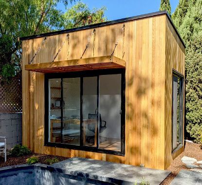 Backyard Modern Prefab Quadra Home Office Studio Kit - Summerwood Products