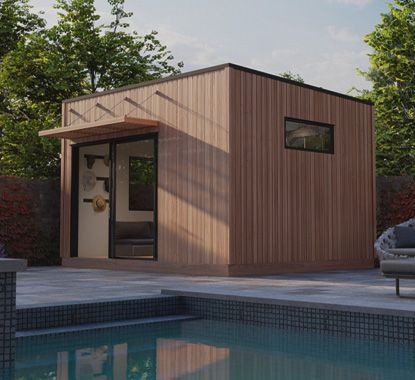 Backyard Prefab Quadra Workshop Kit - Summerwood Products 
