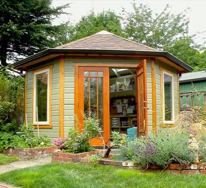 Backyard Prefab Catalina Home Office Studio Kit - Summerwood Products