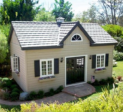Backyard Kepler Creek canexel Cabin Kit - Summerwood Products