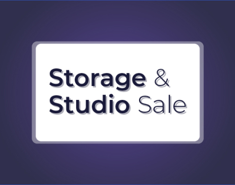 Storage and Studio Sale