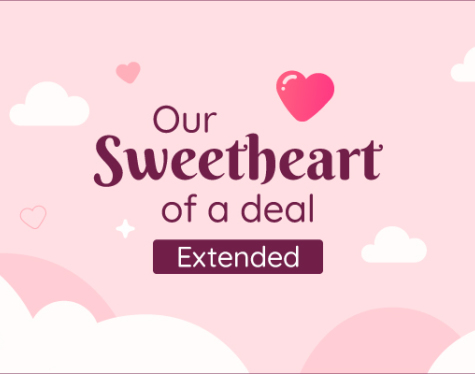 Our sweetheart of a deal - save 30%