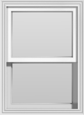 Large Double Hung Window (No Divided Lites)