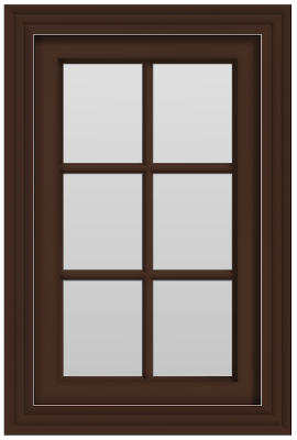 Standard Window (fixed) (Brown)