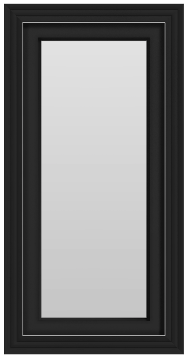 Single Casement Window (Black)