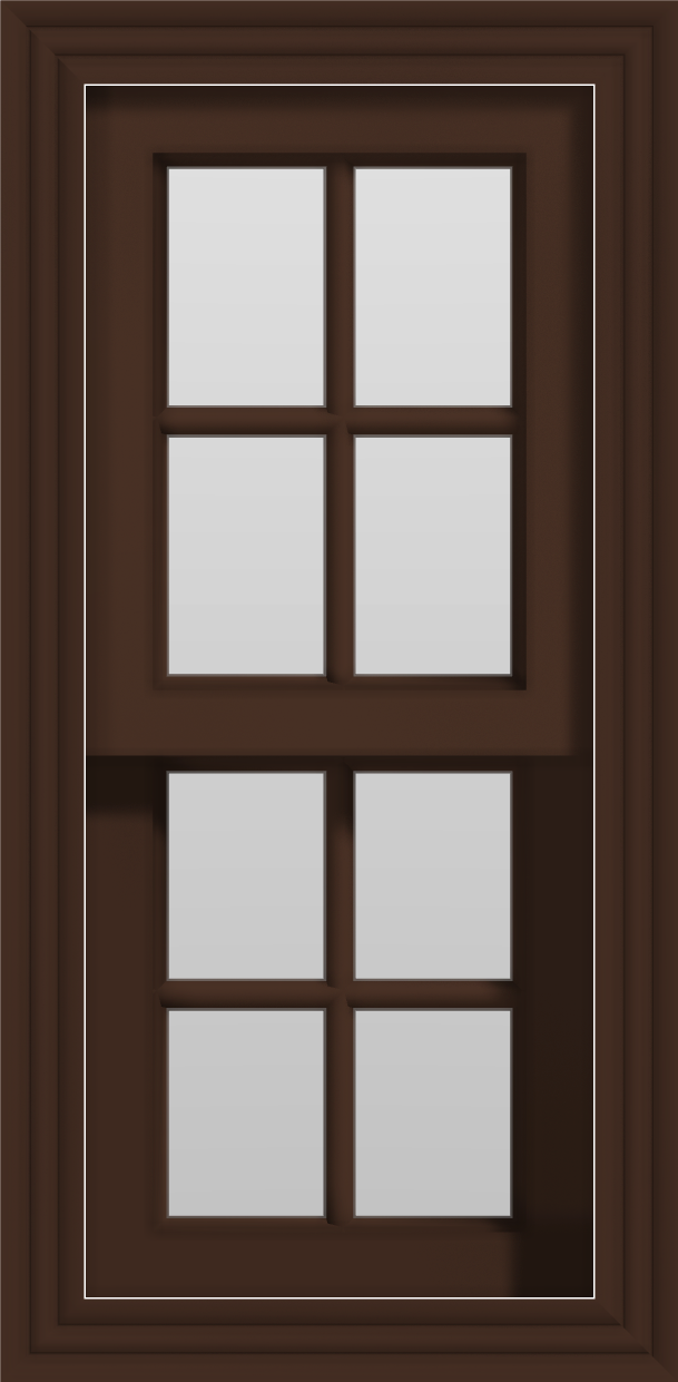 Double Hung Window (Brown)