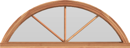Large Fan Arch Window