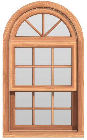 Arched Opening Sash Window