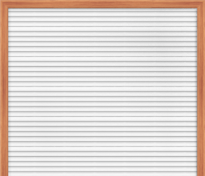 Rolling Garage Door - White (8' x 7')
