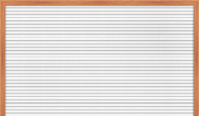 Rolling Garage Door - White (12' x 7')