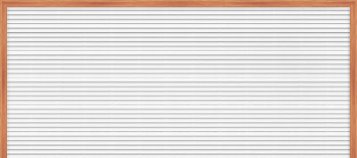 Rolling Garage Door - White (16' x 7')