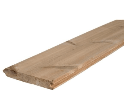 STK 1x6 T&G Cedar Siding (vertical)