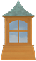 Windowed Cupola (coppertop)