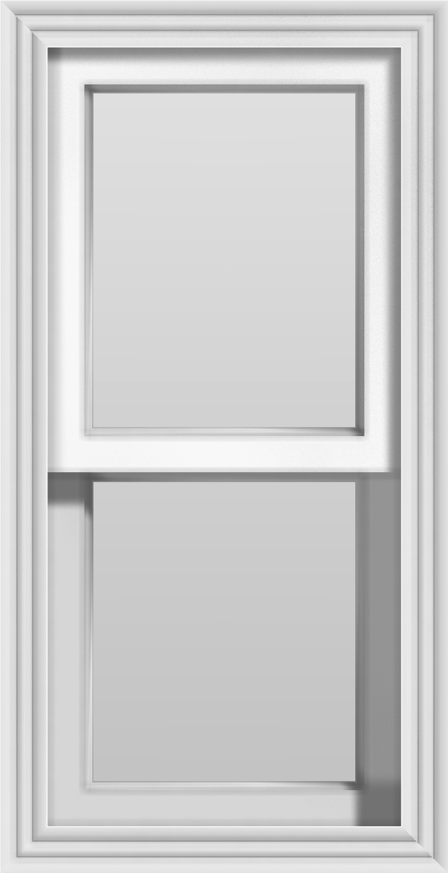 Fiberglass Double Hung Window (No Divided Lites)