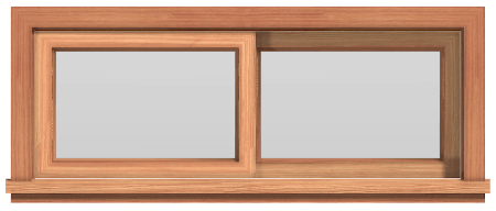 Larger Sliding Clear Window