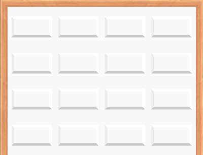 Steel Insulated Garage Door (9x7) 