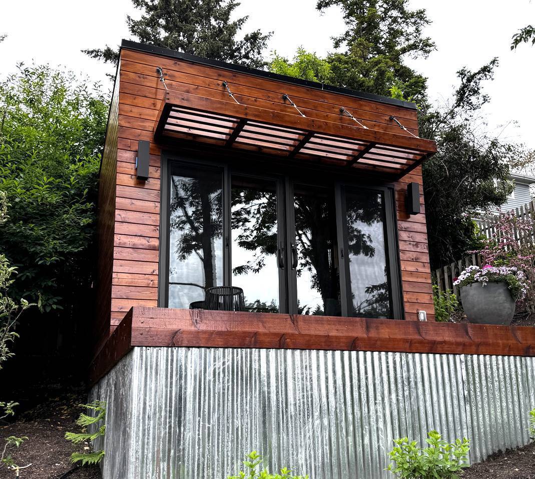 9.5' Wooden Awning