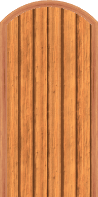 Arched Single Door