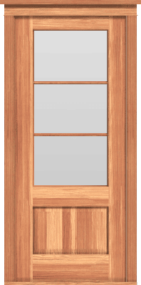 Traditional 3-Pane Single Door (37 1/2"W)