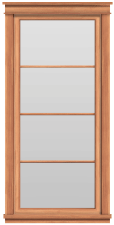 Traditional Full Length Window (Fixed)