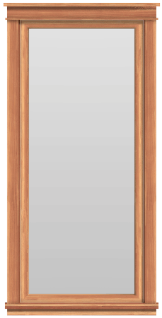 Contemporary Full Length Window (Fixed)