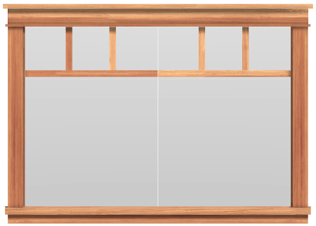 A/C Extra Large Window (Casement)