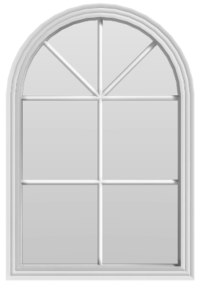 Arch+ 4-Pane Window (fixed)