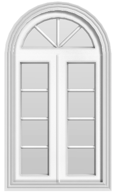 Arch+ Casement Window