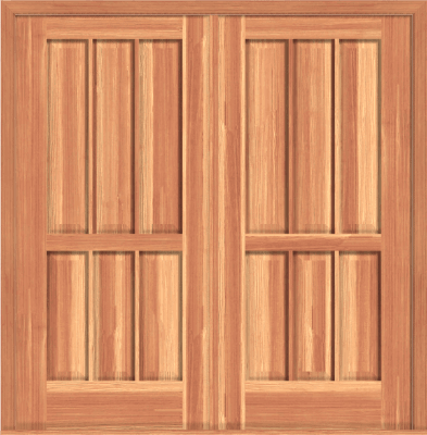 Full-size Double Solid Deluxe Doors