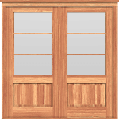 Traditional Double Doors