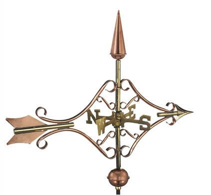 Victorian Arrow Weathervane (Polished)