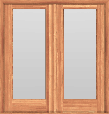 French Double Doors (No Divided Lites)