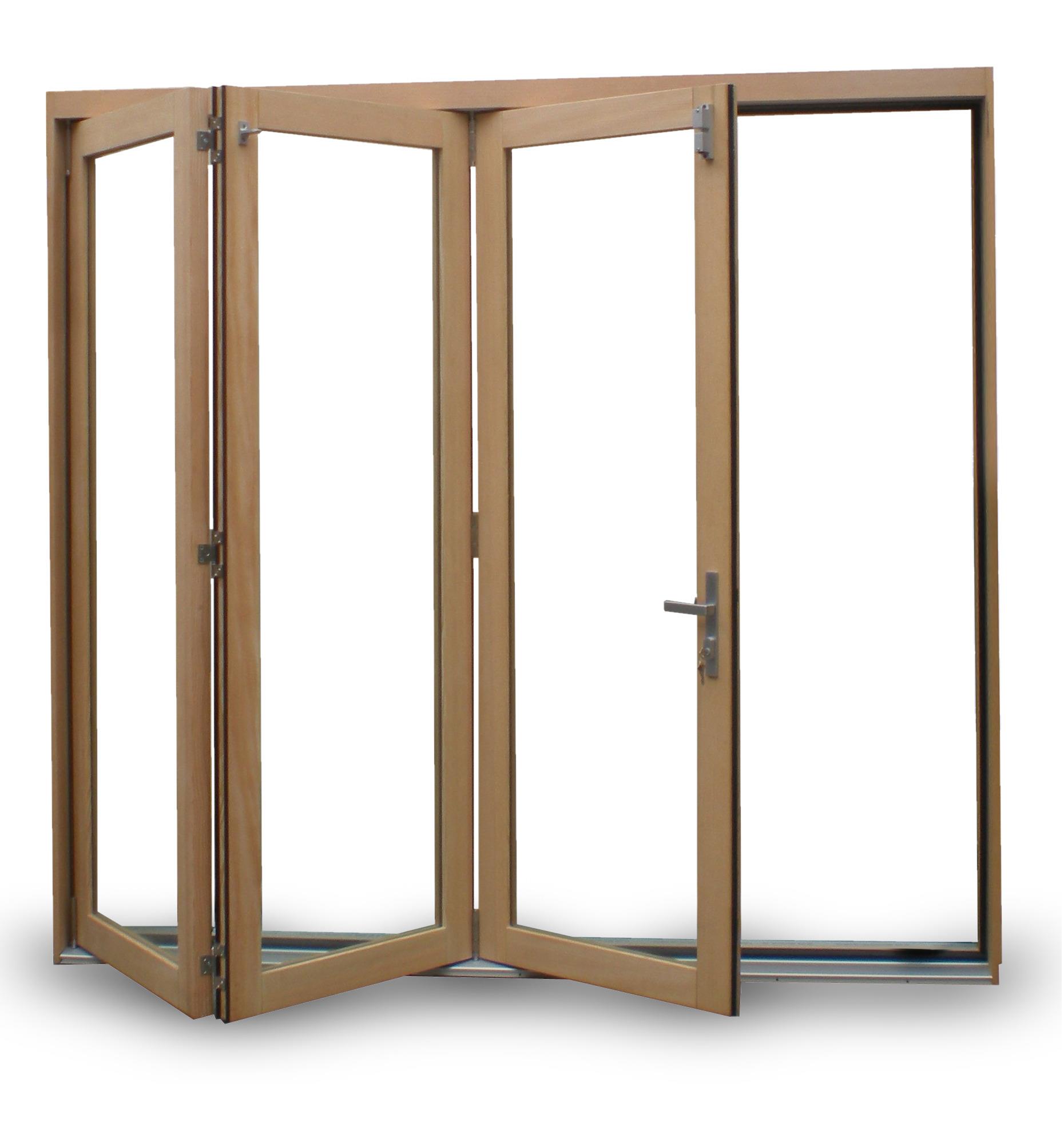 Douglas Fir / Spanish Cedar Bi-fold Door Panel